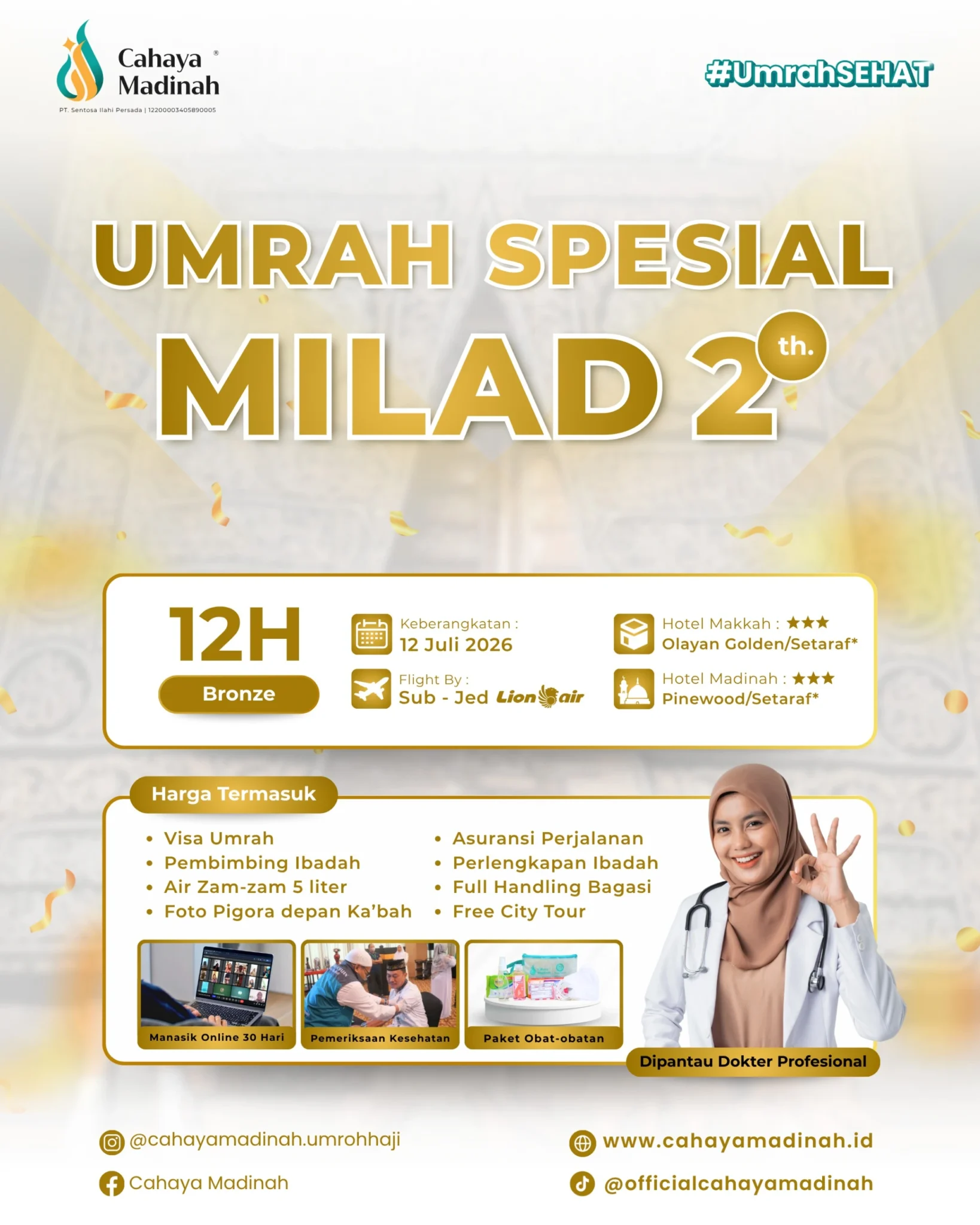 paket umroh spesial milad